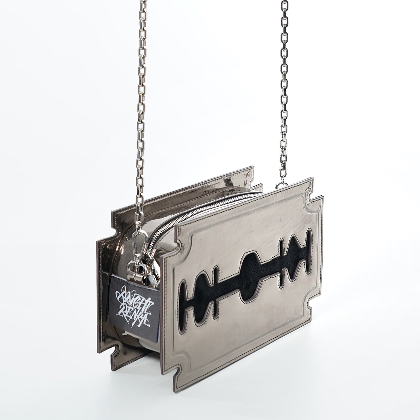 Moonlit Silver Handbag