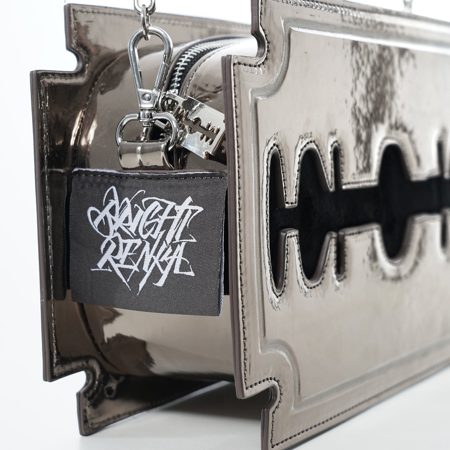 Moonlit Silver Handbag