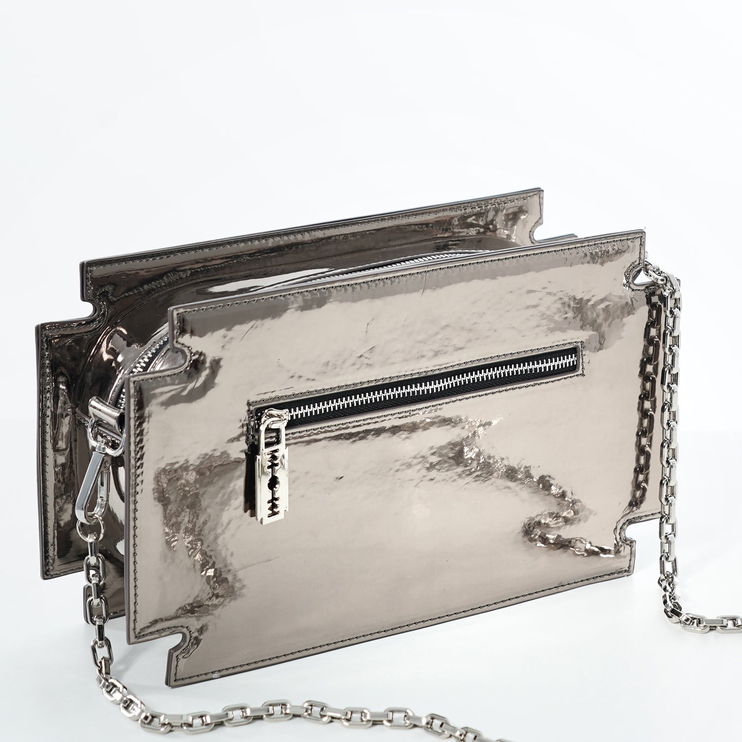 Moonlit Silver Handbag